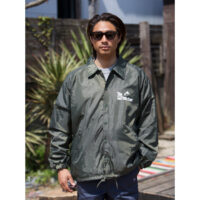 トリプルネームコーチジャケット Chopper khaki - ONEWORLD SURFSHOP